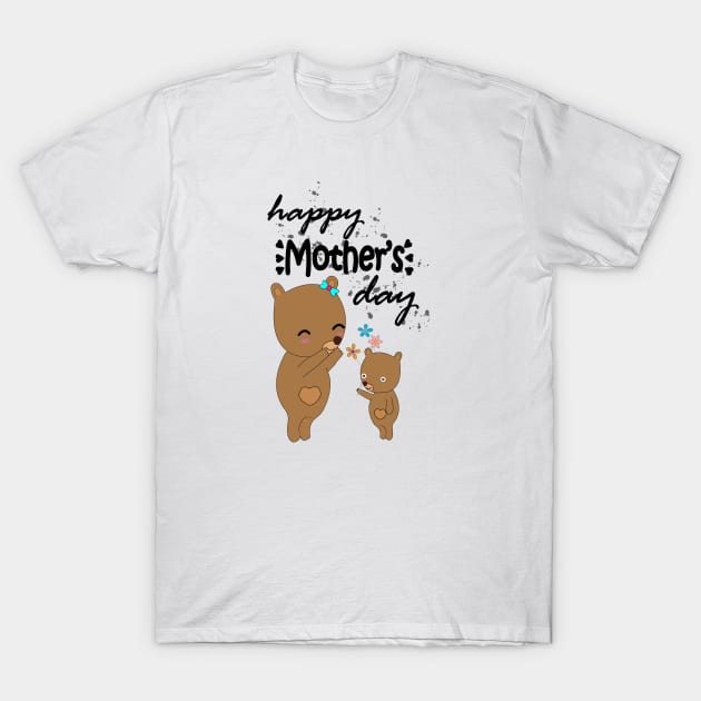 happy mothers day T-Shirt by bratshirt